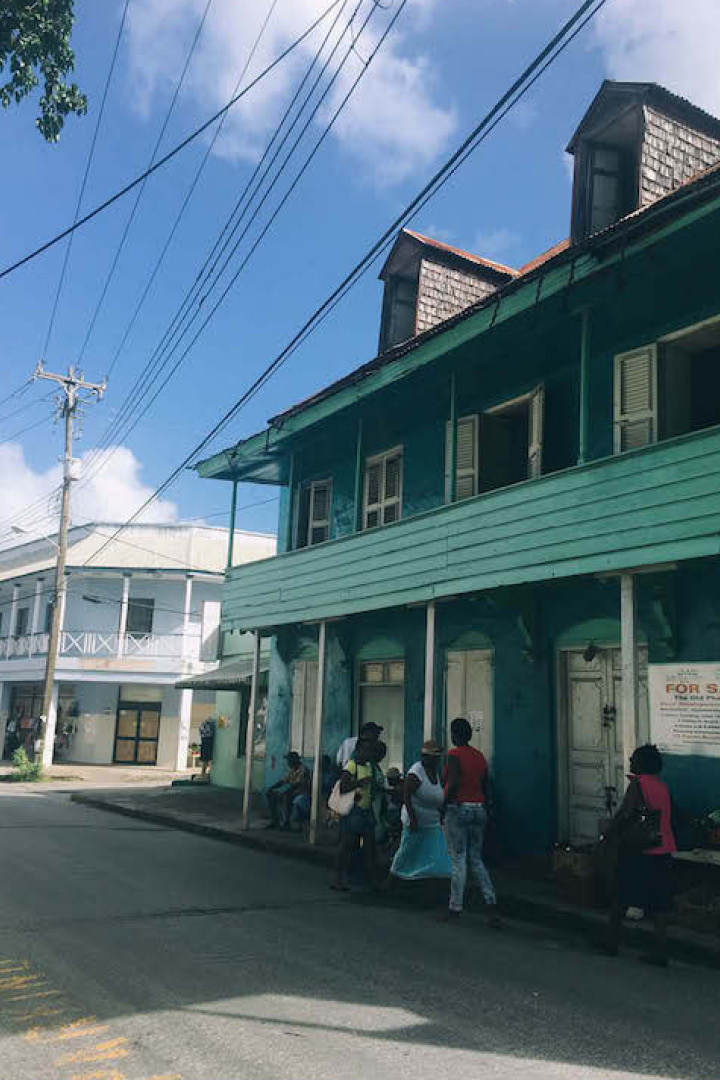 Barbados village